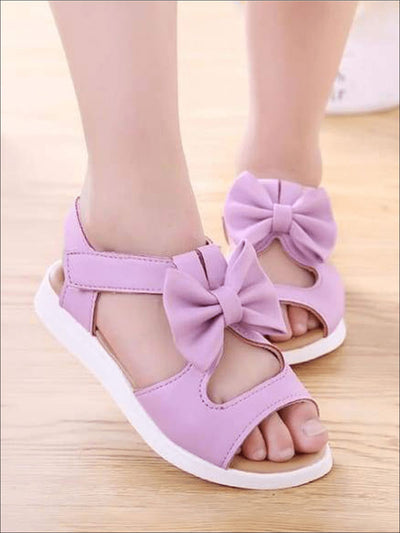 Girls Summer Bow Tie Sandals - Girls Sandals