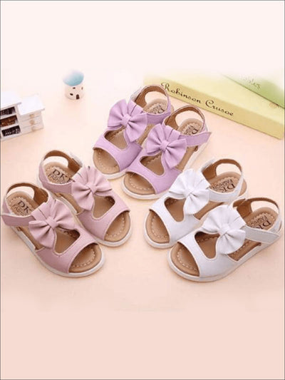 Girls Summer Bow Tie Sandals - Girls Sandals