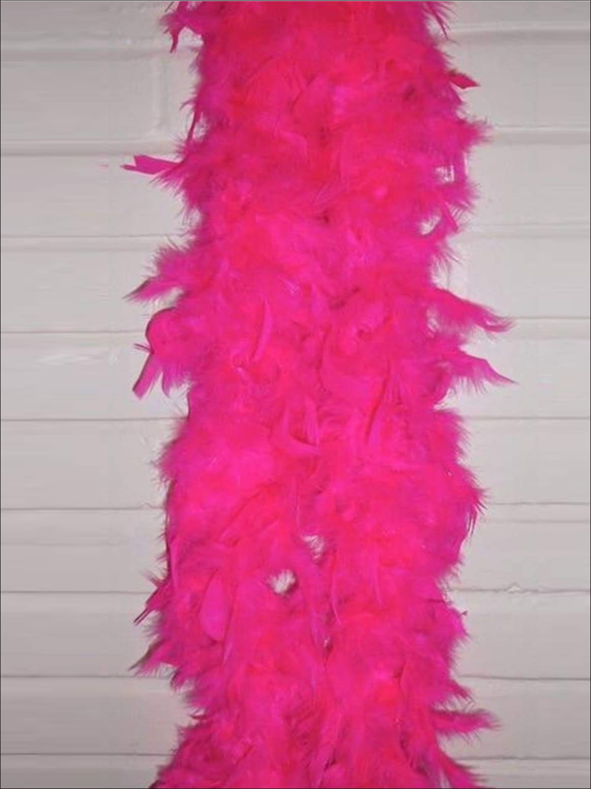Girls Vintage Style Feather Boa Shawl ( Multiple Color Options) - rose - Girls Halloween Costume