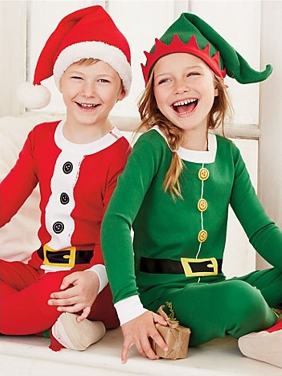 Mommy & Me Christmas Elf Pajamas - Mommy & Me Pajama