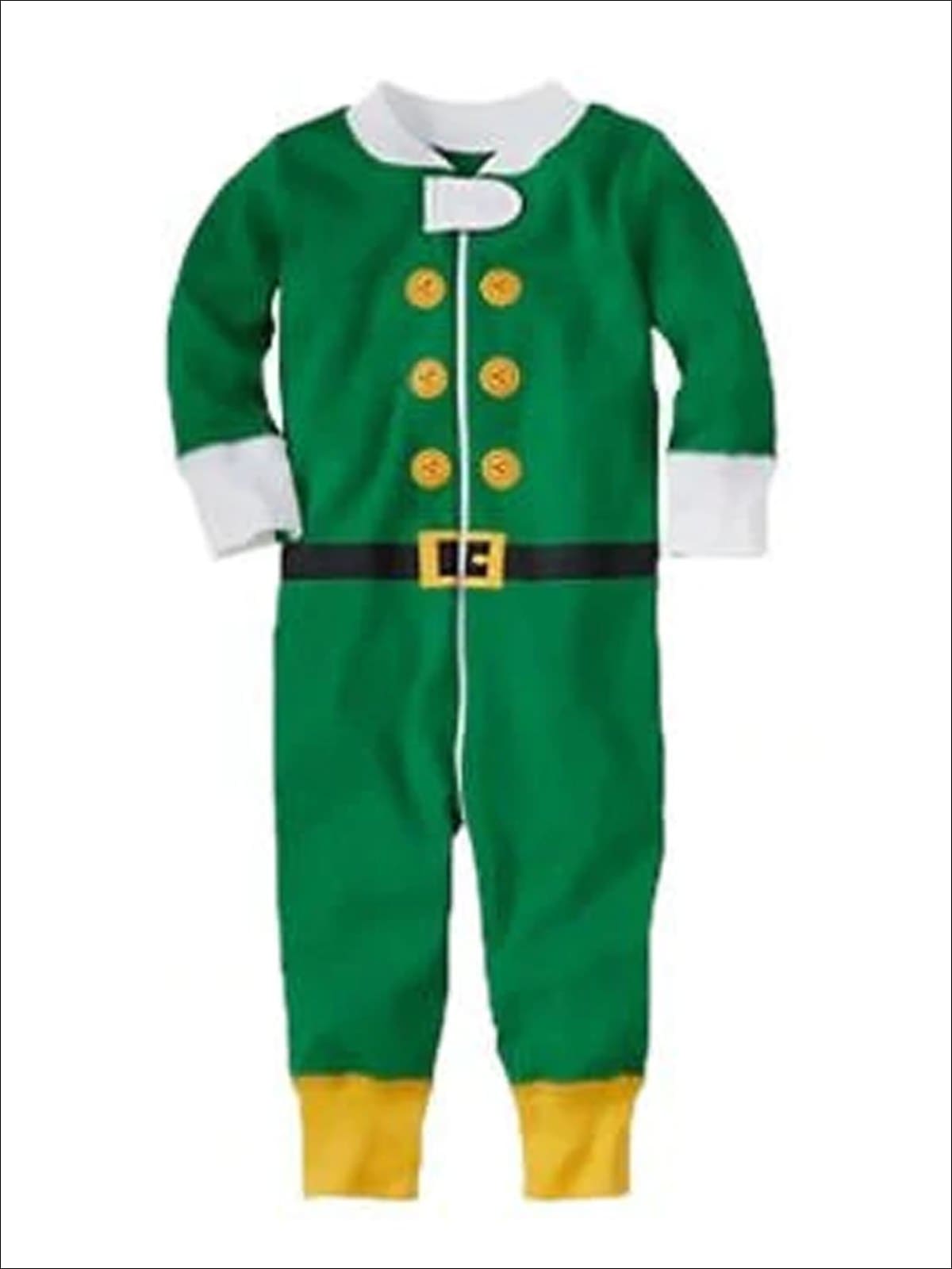 Mommy & Me Christmas Elf Pajamas - Green / Baby 3M - Mommy & Me Pajama