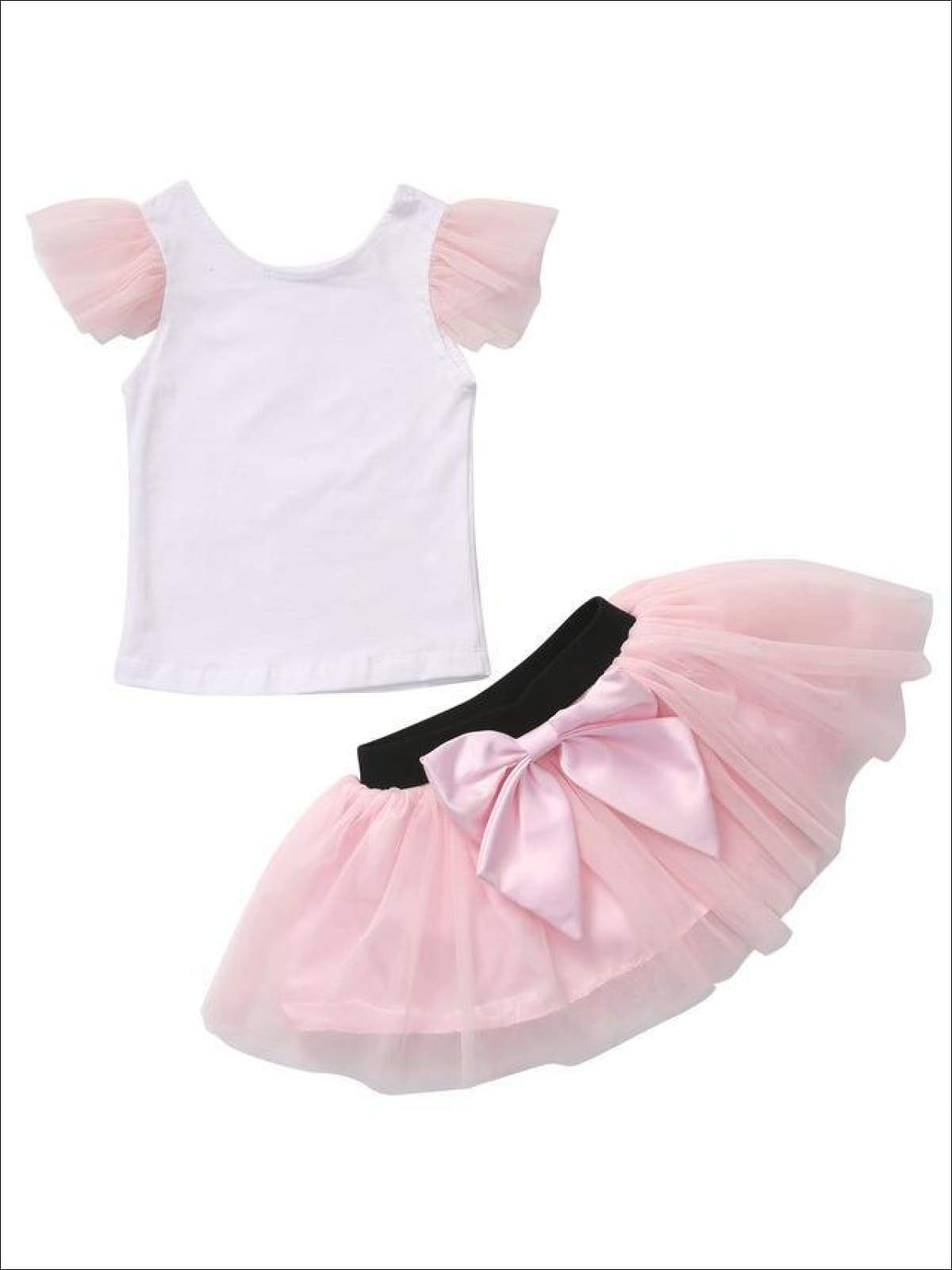 Mommy & Me Matching Spring Tutu Dress - Mommy and Me