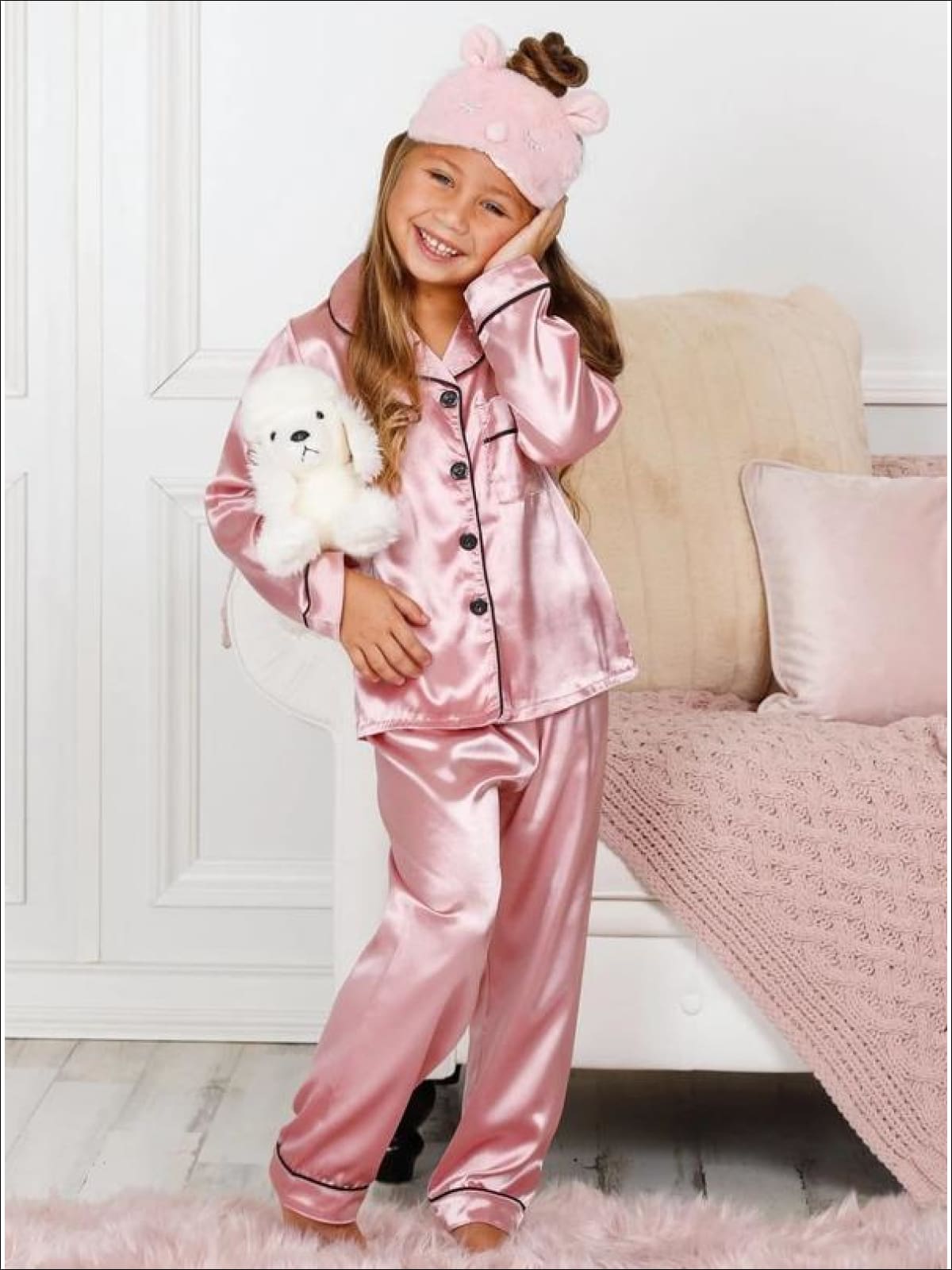 Mommy And Me Silky Smooth Pajama Set