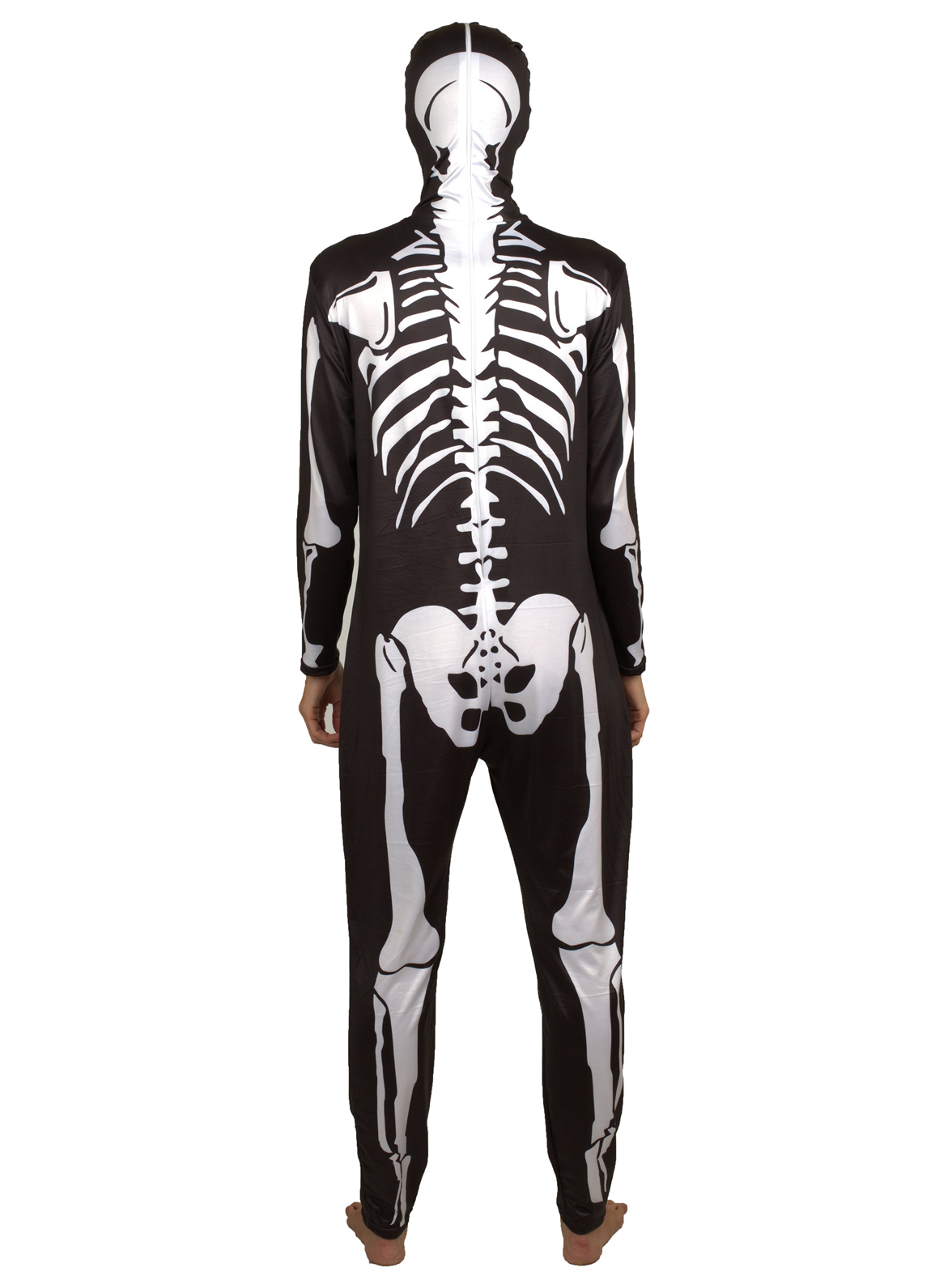Halloween Costumes | Adult Unisex Skeleton Bodysuit | Mia Belle Girls
