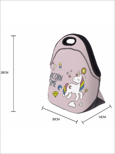 Kids Unicorn Time Lunch Box - School Accessories - Mia Belle Girls