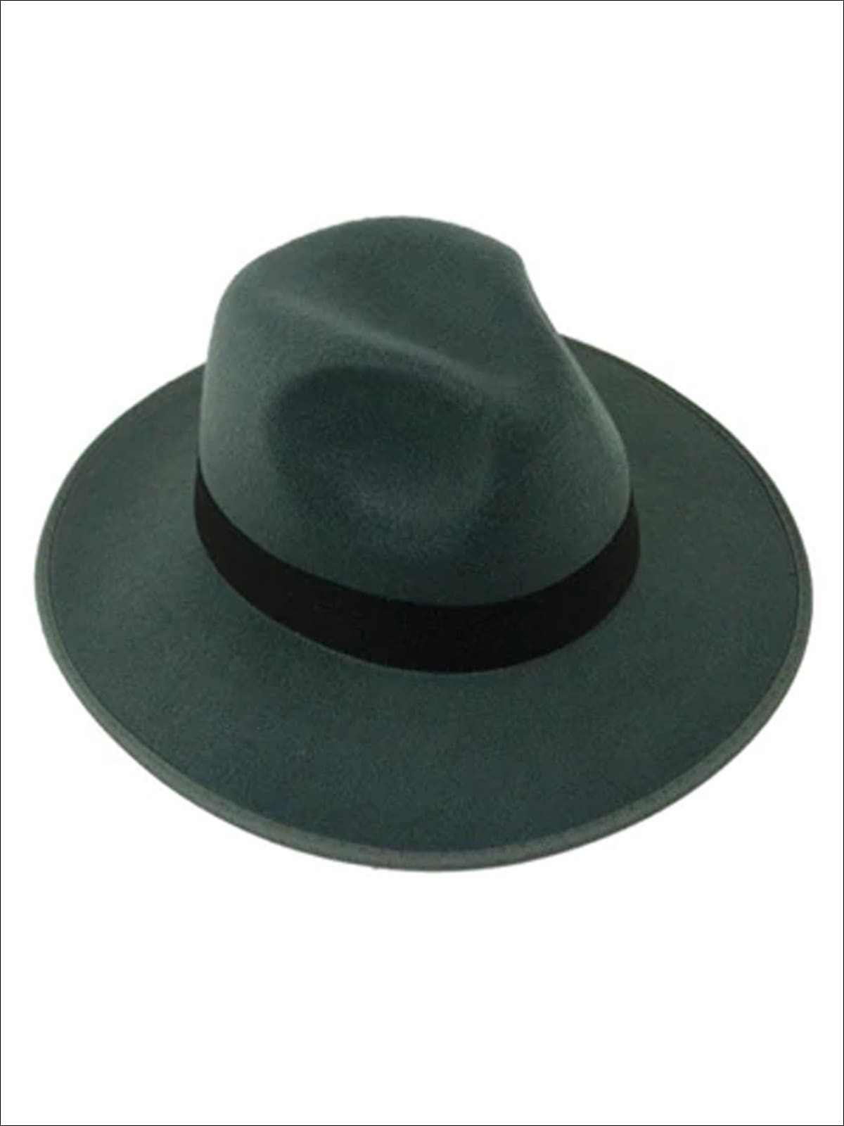 Womens Cashmere Fedora Hat - Grey - Womens Hats