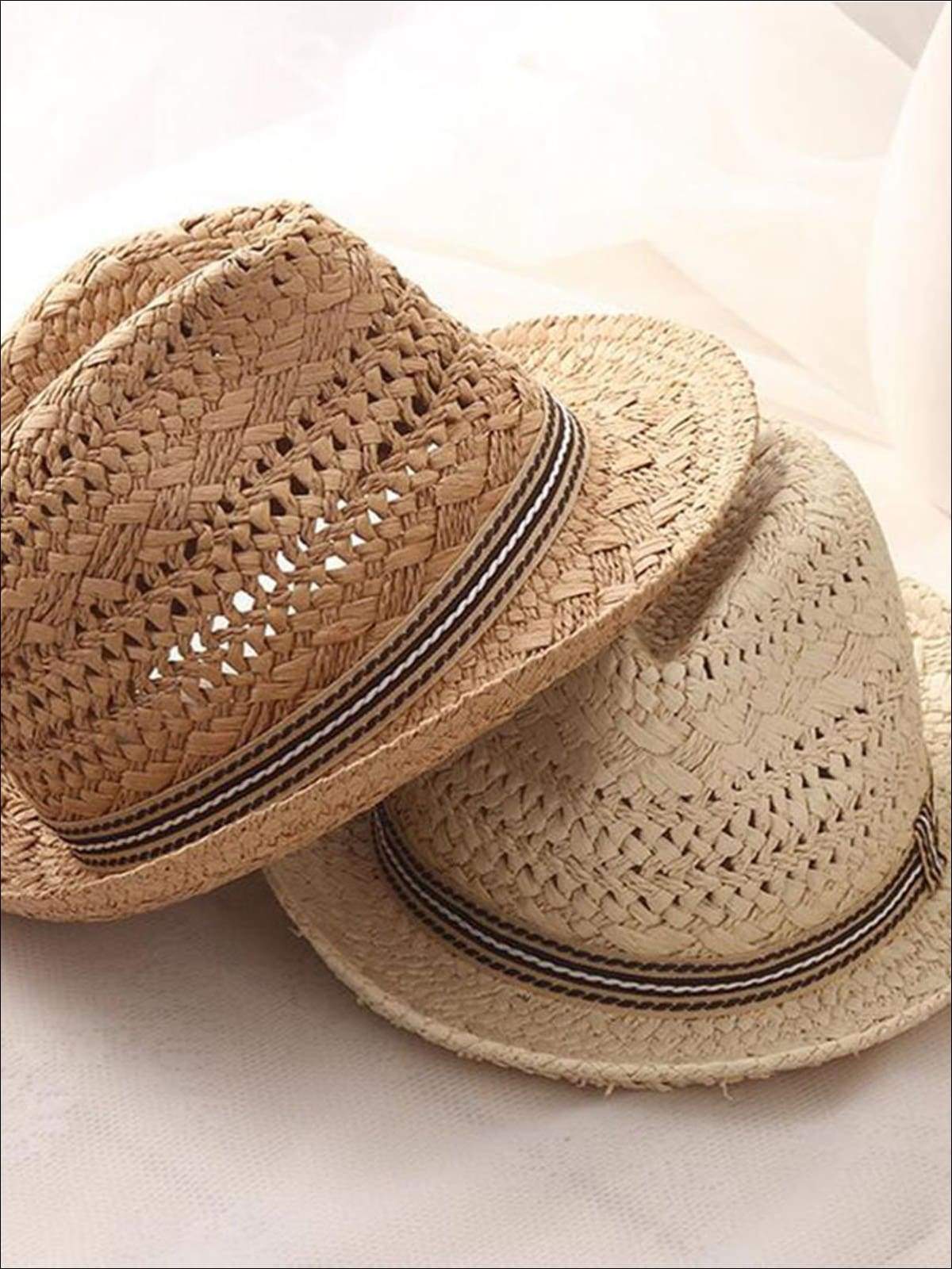 Womens Casual Panama Straw Hat - Womens Accessories